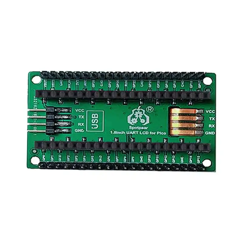 Модуль дисплея Raspberry Pi Pico 1 8 дюйма ЖК-дисплей UART для SMT32/Arduino/RPI | Компьютеры и офис