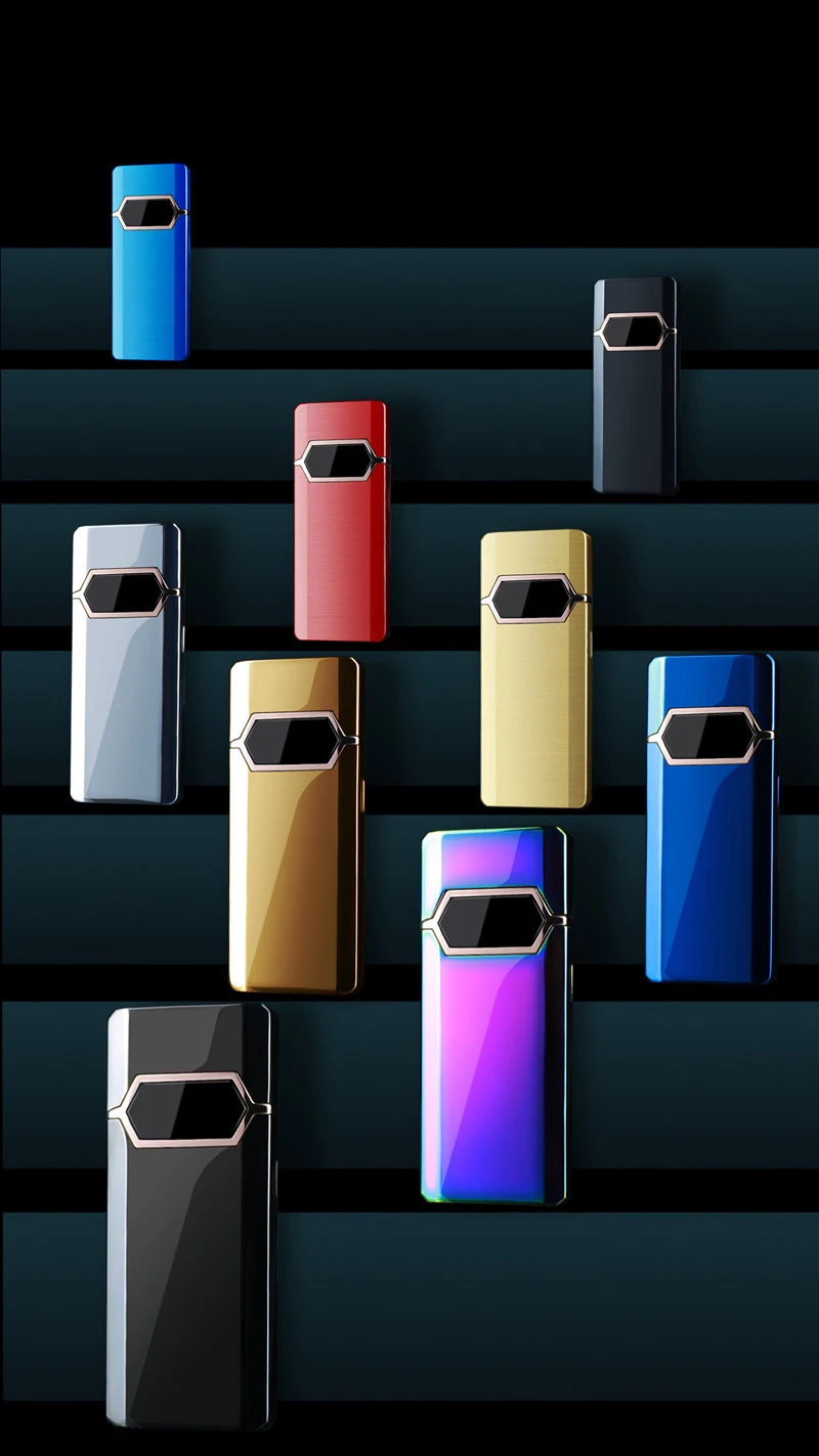 New Double Plasma Arc Lighter Windproof Electronic USB Recharge Cigarette Smoking Electric Light for Men | Дом и сад