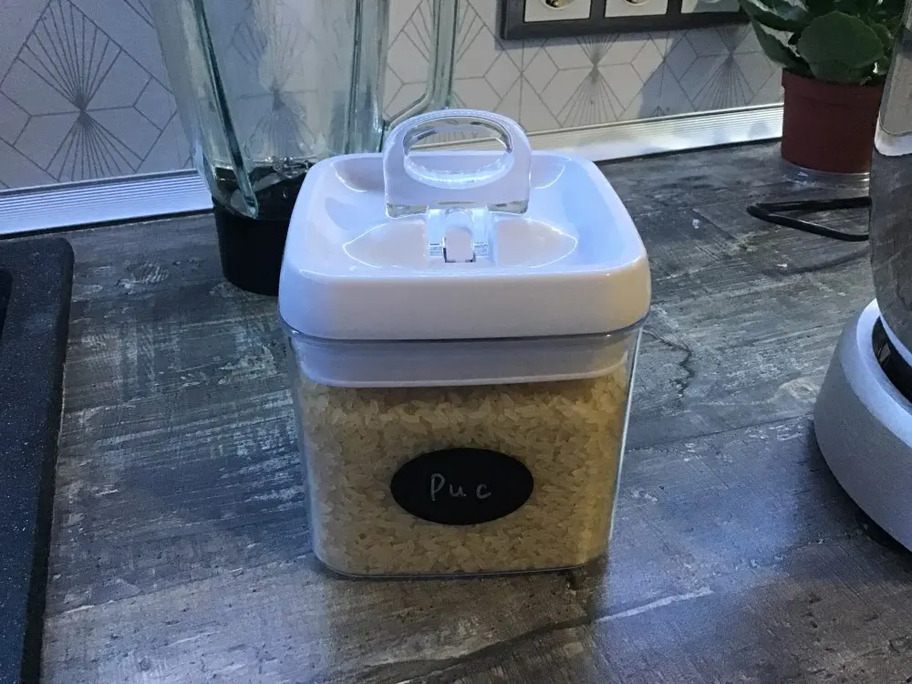 5 шт набор контейнер для хранения еды крупы пластиковый бутылка кухни бутылки