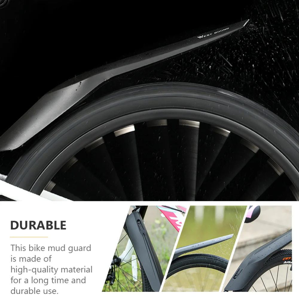 

1 Pair Simple Universal Bike Mudguard Mountain Bike Front Rear Mud Guard