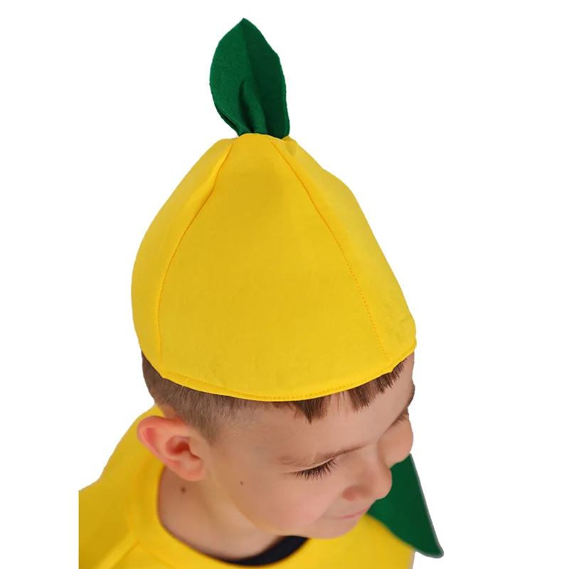 

NEW Cute Child Children lemon Fruit Cosplay Costumes For Boys Girls Halloween Carnival Party Stage Performance Costume
