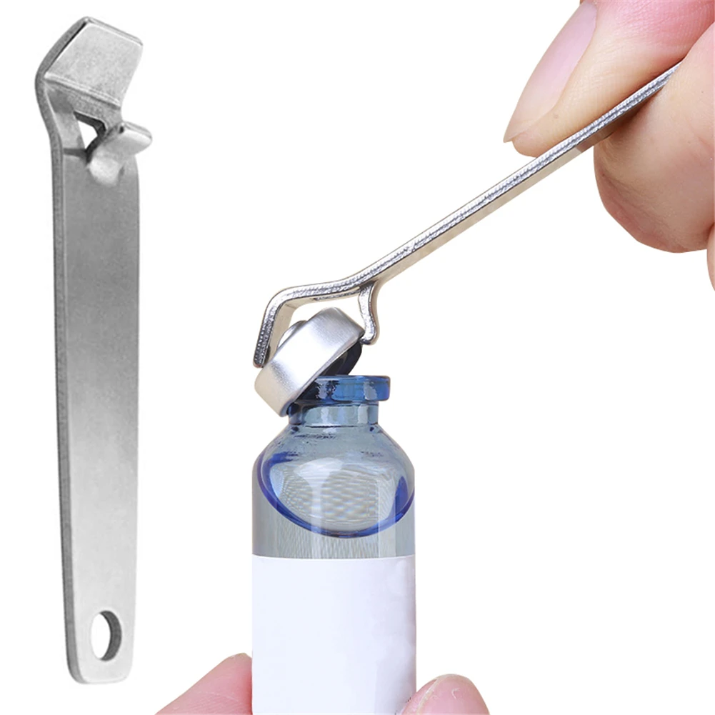 Мини Многофункциональный Нержавеющая сталь открывалка прероральная жидкость