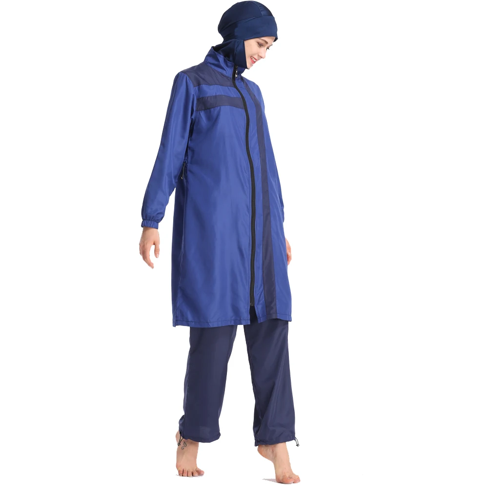 HAOFAN Мусульманский купальник мусульманский купальный костюм 3XL лето