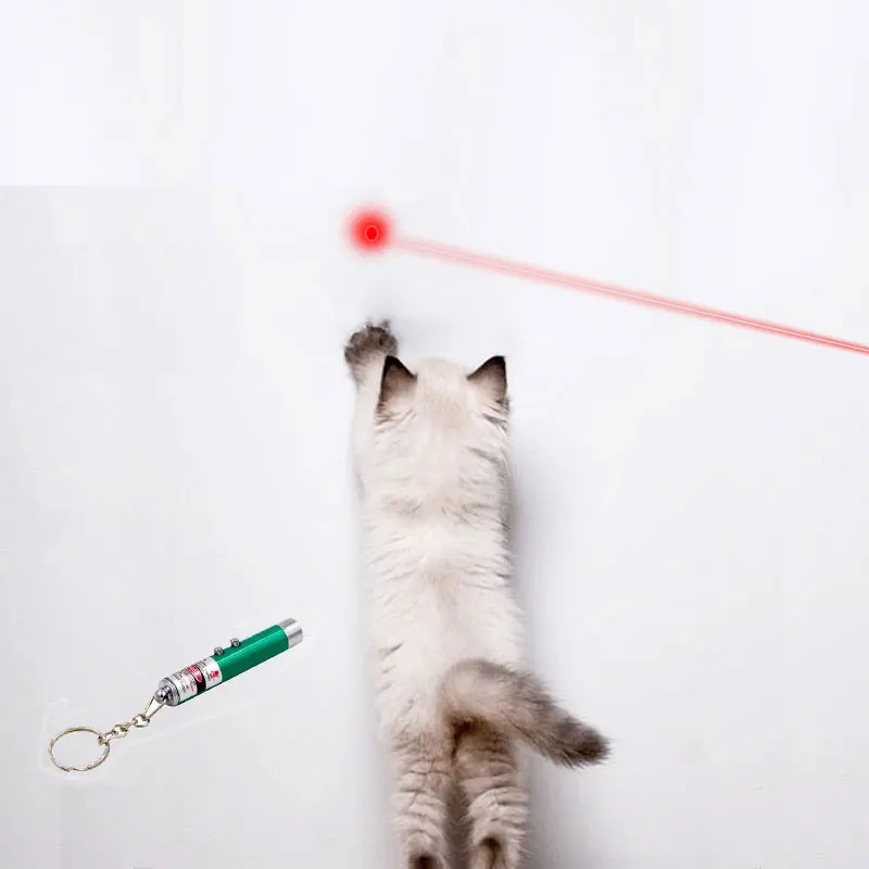 Игрушка для кошек лазерная указка красная линия забавная палочка без