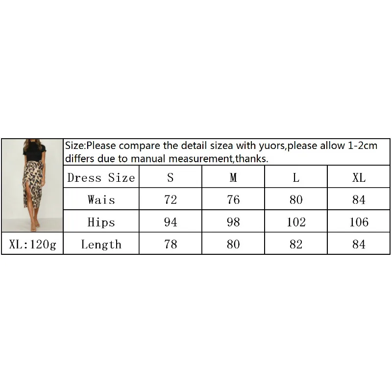 Популярная женская юбка с высокой талией и леопардовым принтом длинная разрезом