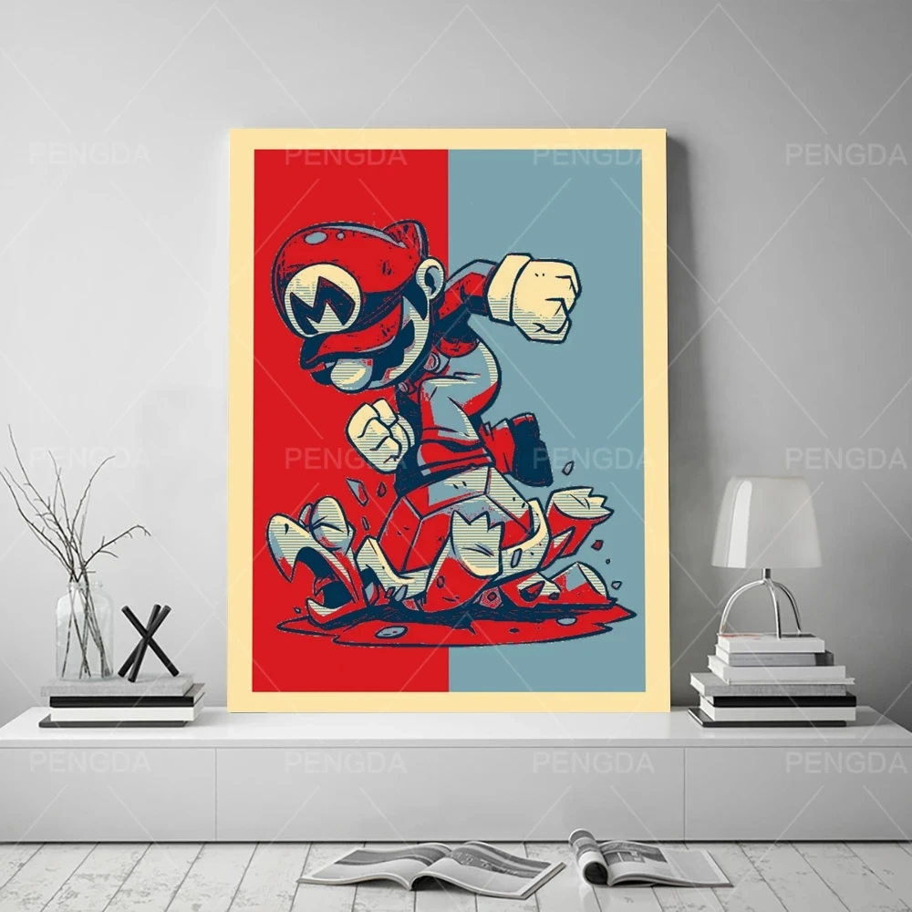 Настенная Картина на холсте рандомная живопись Декор для дома уровень игры