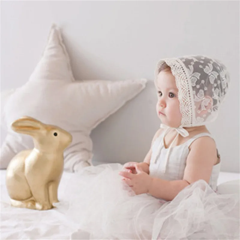 

Летняя весенняя шапка детская Милая шапка принцесса кружевная Детская фотография со шнуровкой с оборками реквизит аксессуары шляпа