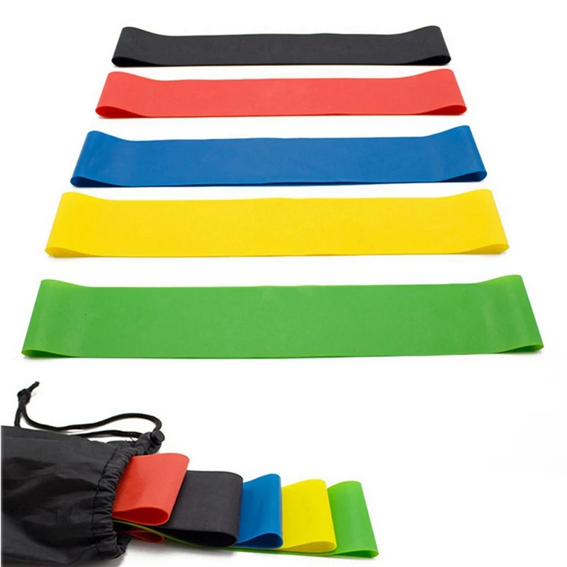 

Resistance Loop Exercise Bands for Home Fitness Stretching Strength Training Physical Workout Bands Pilates Flexbands