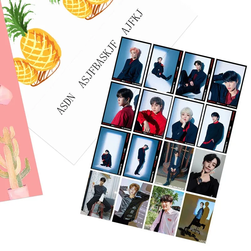 Kpop золотой ребенок ЛОМО карта с фотографией Фотокарта дебюта коллективных карты 16 шт./компл