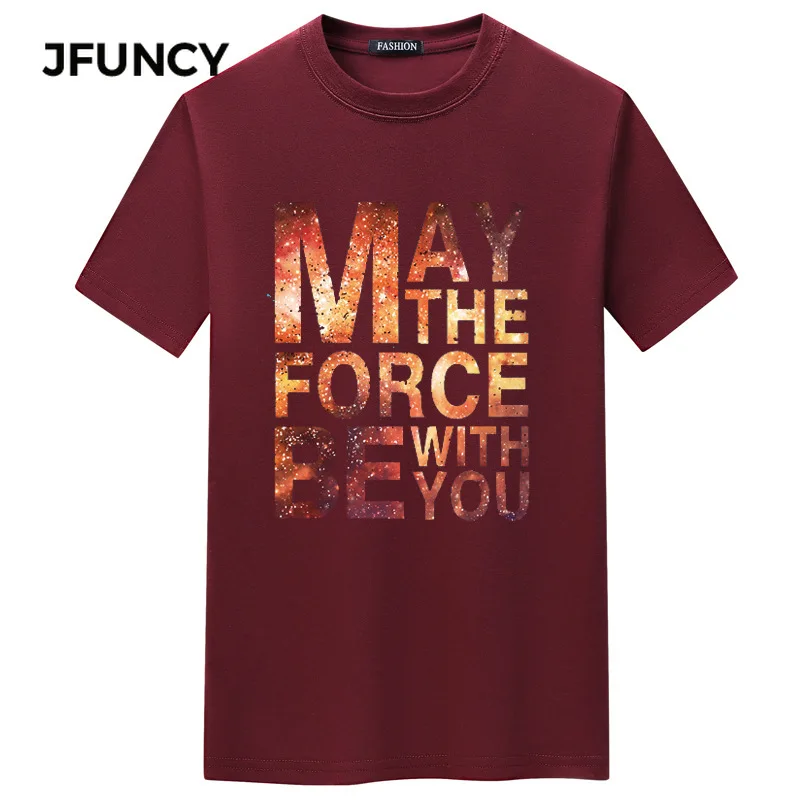 

Футболка JFUNCY мужская оверсайз с коротким рукавом, Повседневная Свободная рубашка с графическим принтом в стиле Харадзюку, на лето