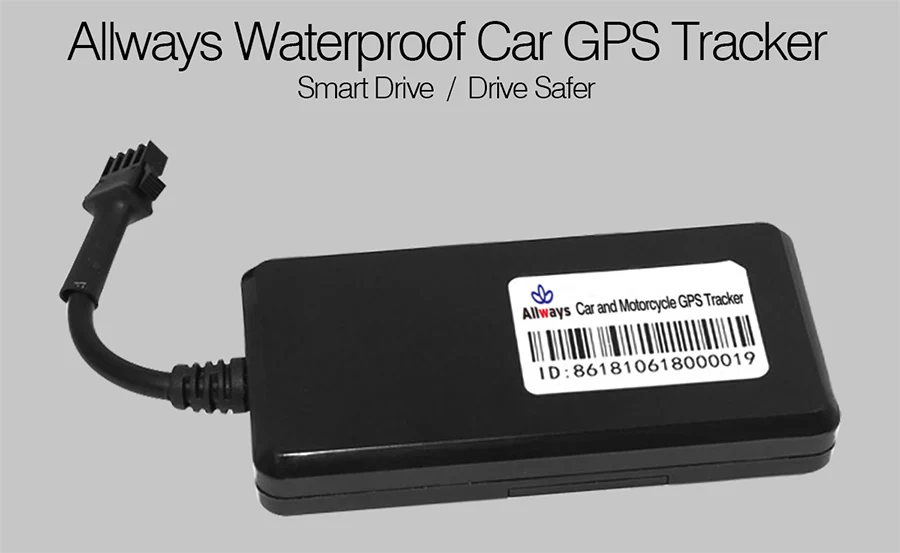 Allways водонепроницаемый маленький автомобильный gps-трекер с GSM/GPRS или gps-спутниками