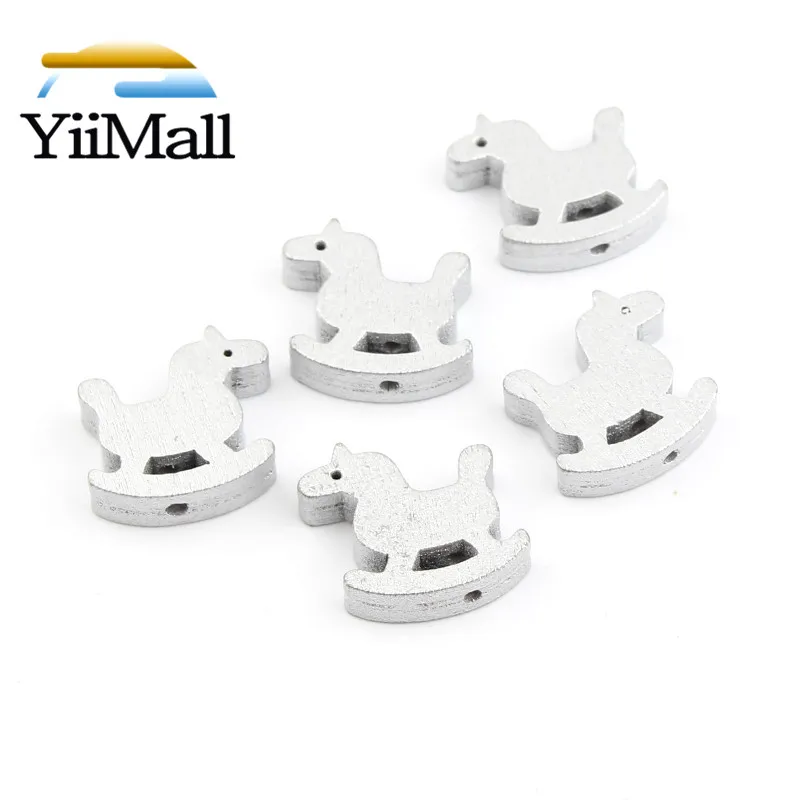 Бусины-разделители деревянные для изготовления ювелирных изделий 23 х25 мм 30 шт. |