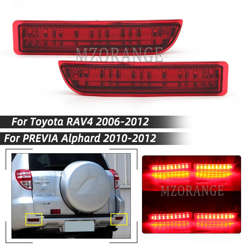Фонарь задний для Toyota RAV4 2006-2012, PREVIA Alphard 2010-2012