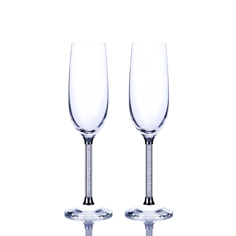 2 шт. бокалы для вина шампанского 250 мл|glass champagne flute|champagne flutesglass |