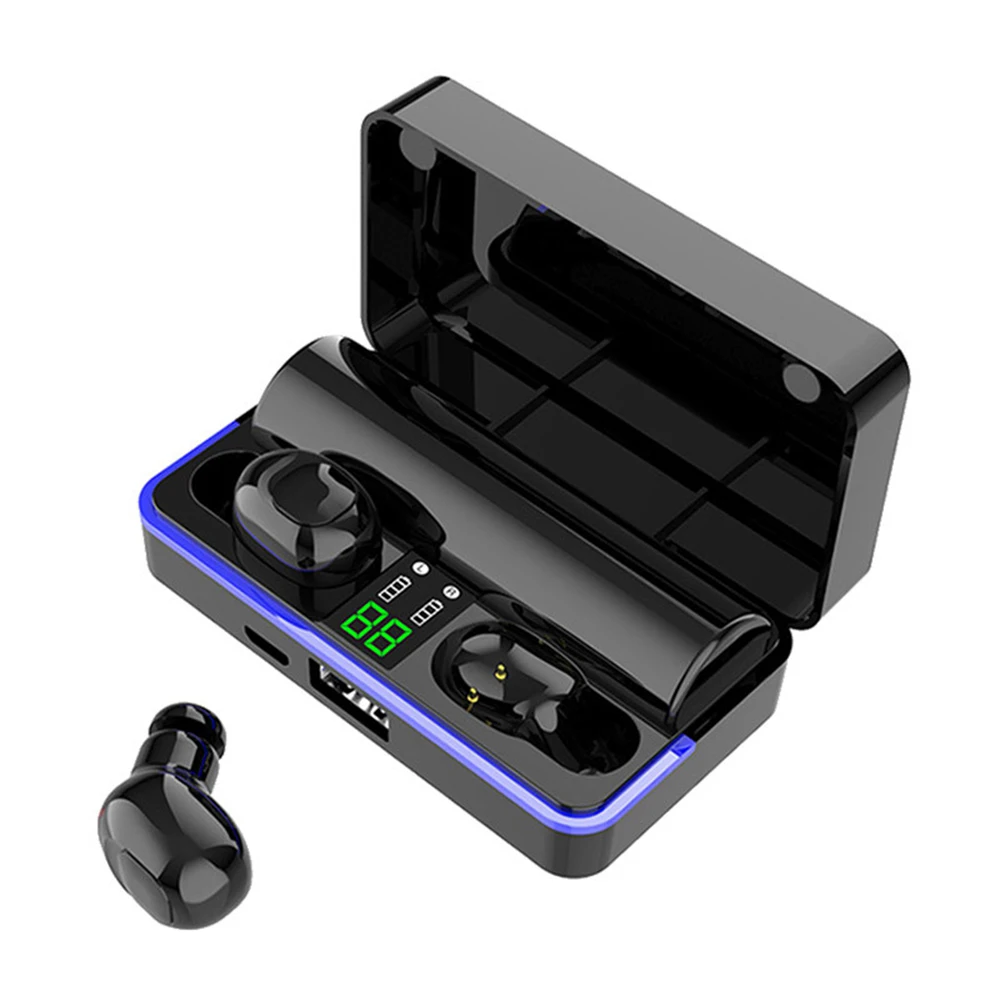 W12 TWS Wireless Earbuds Mini Bluetooth 5.0 Stereo Sport Earphones Headset 200 Hours Standby Time | Электроника