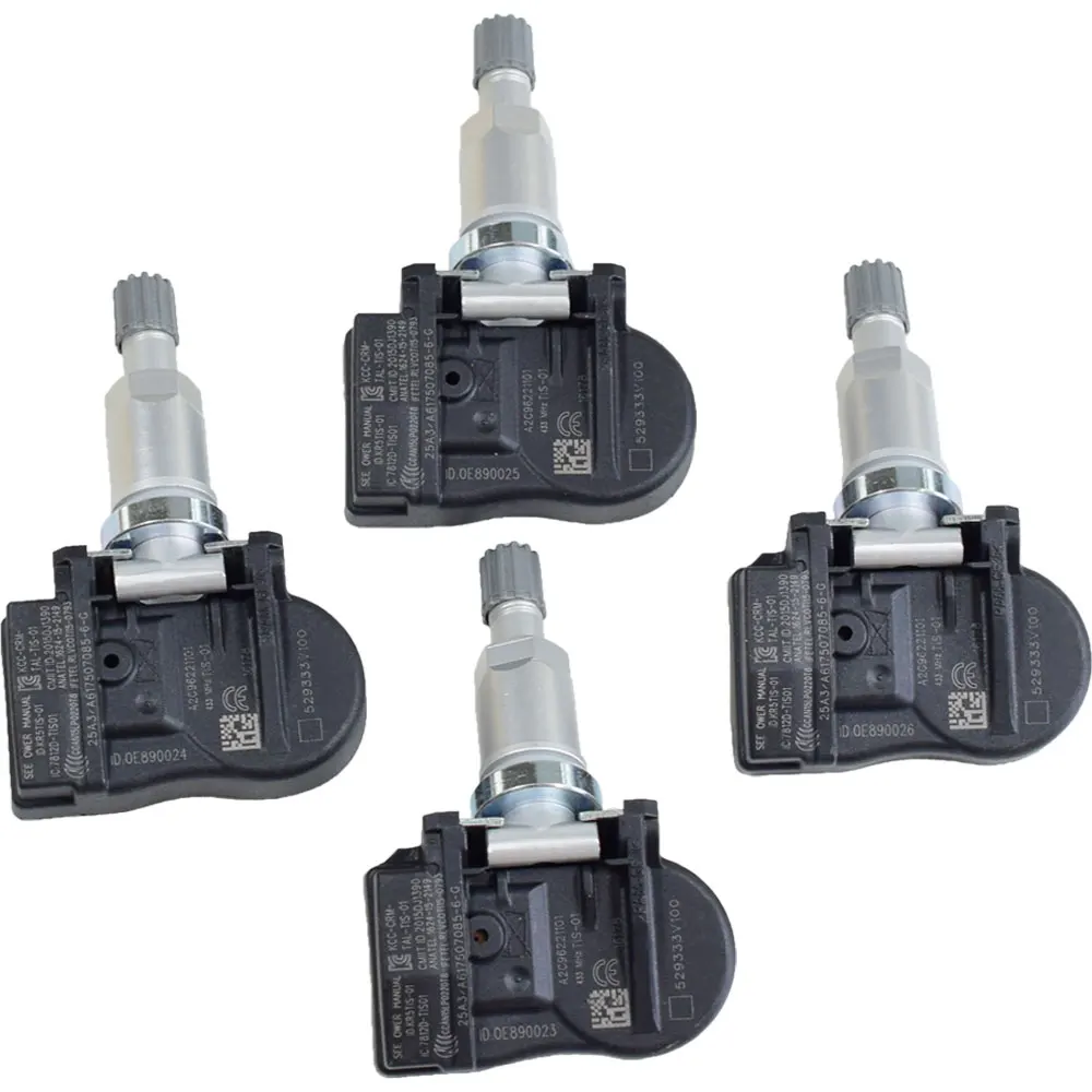 Система контроля давления в шинах 433 МГц 4 шт. | Автомобили и мотоциклы