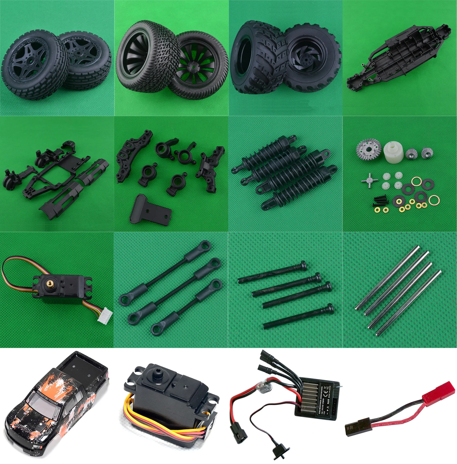 HBX 12811B 12812 12813 RC модель автомобилей 1/12 4wd гоночный автомобиль общие запчасти