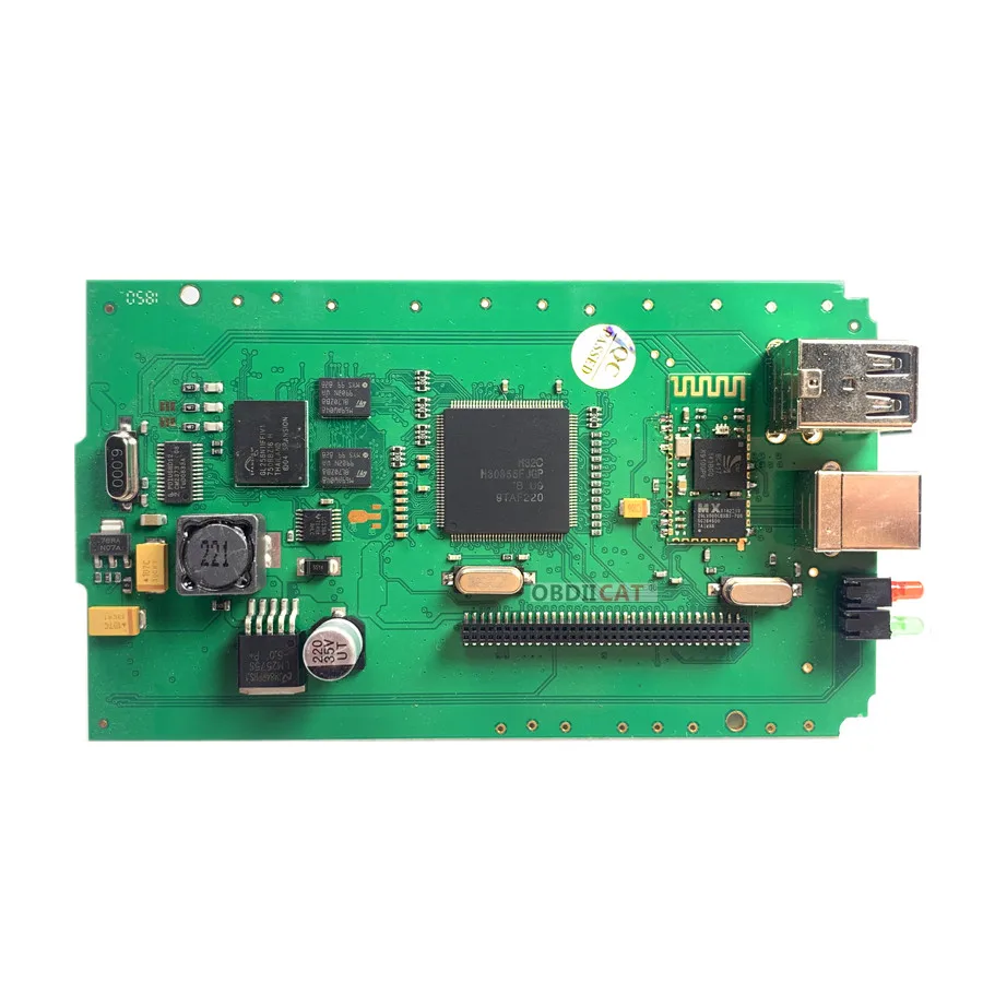 Новый чип Can Clip V190/V195 Золотая печатная плата с CYPRESS AN2136SC/AN2131QC A + OBD2 диагностический