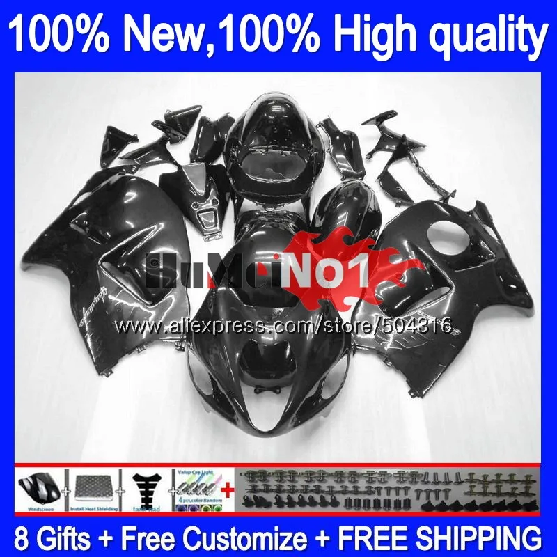 

Hayabusa For SUZUKI GSX-R1300 1996 1997 1998 99 00 01 27MC.157 GSXR 1300 GSXR1300 96 97 98 1999 2000 2001 Grey black Fairings