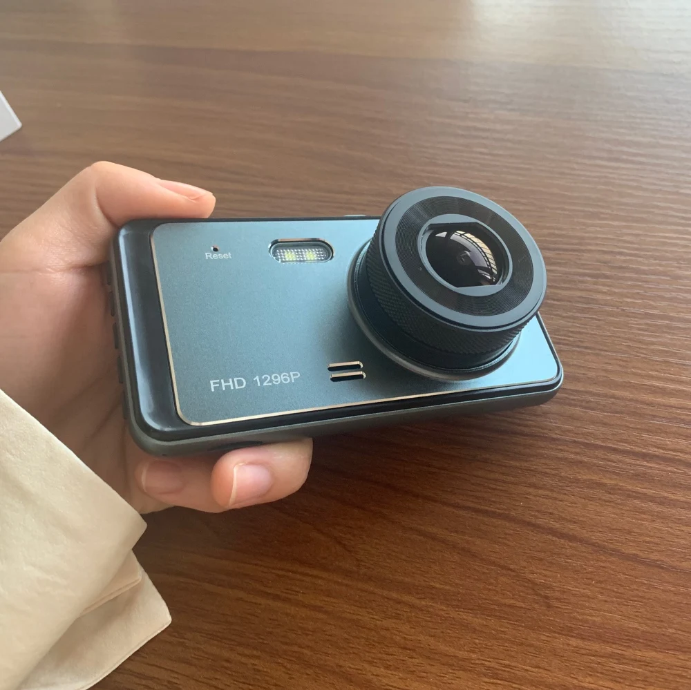 Видеорегистратор Автомобильный видеорегистратор камера Full HD 1080P 1296P двойной