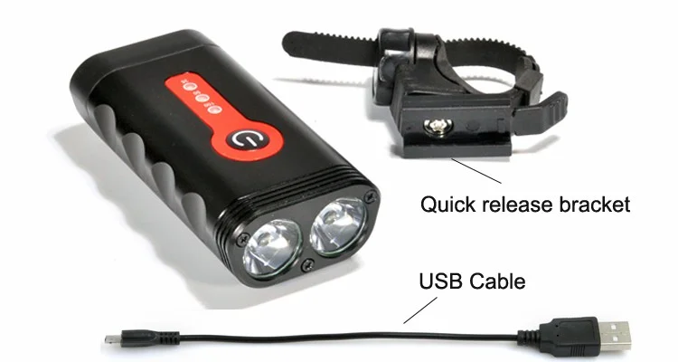 

LED Bicycle Lamp Front Bike Headlight Cycling Light Upgrade 360 rotation 800LM MTB Bike Light USB Rechargeable Waterproof