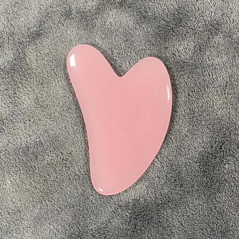 Натуральный Нефритовый камень искусственная доска розовый кварц пластина гуаша