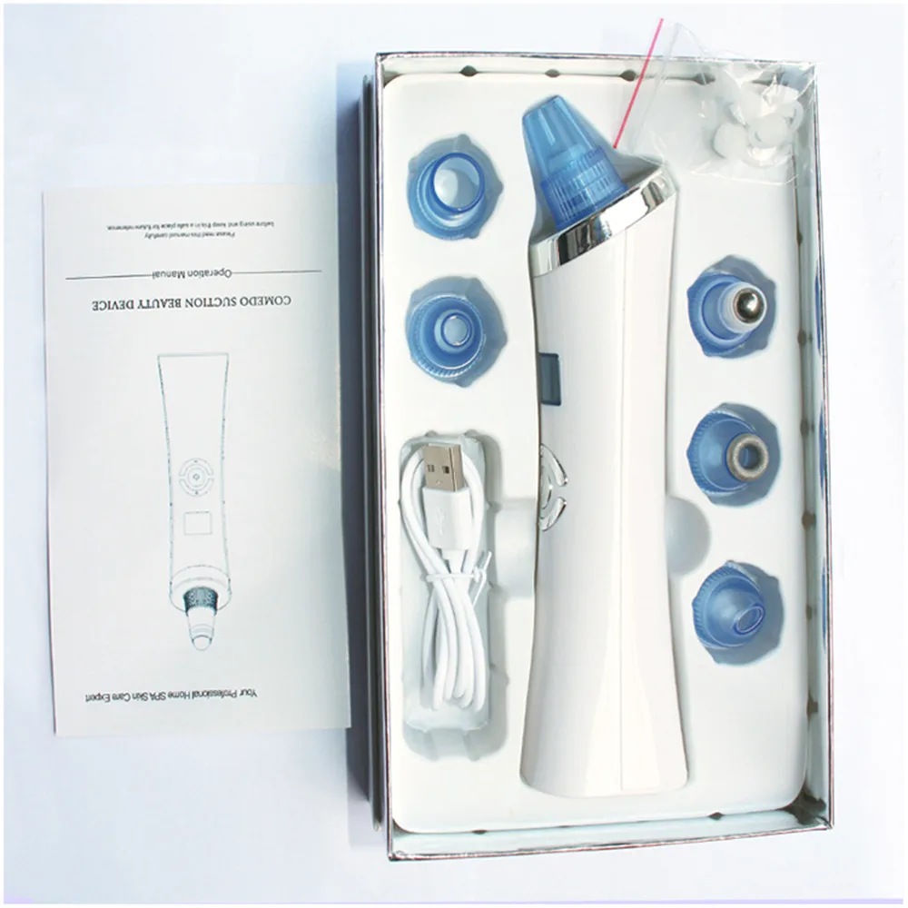 

LED Blackhead Remover Face Deep Pore Cleaner Acne Black Dot Electric Microcrystalline Blackhead Vacuum Skin Care Machine