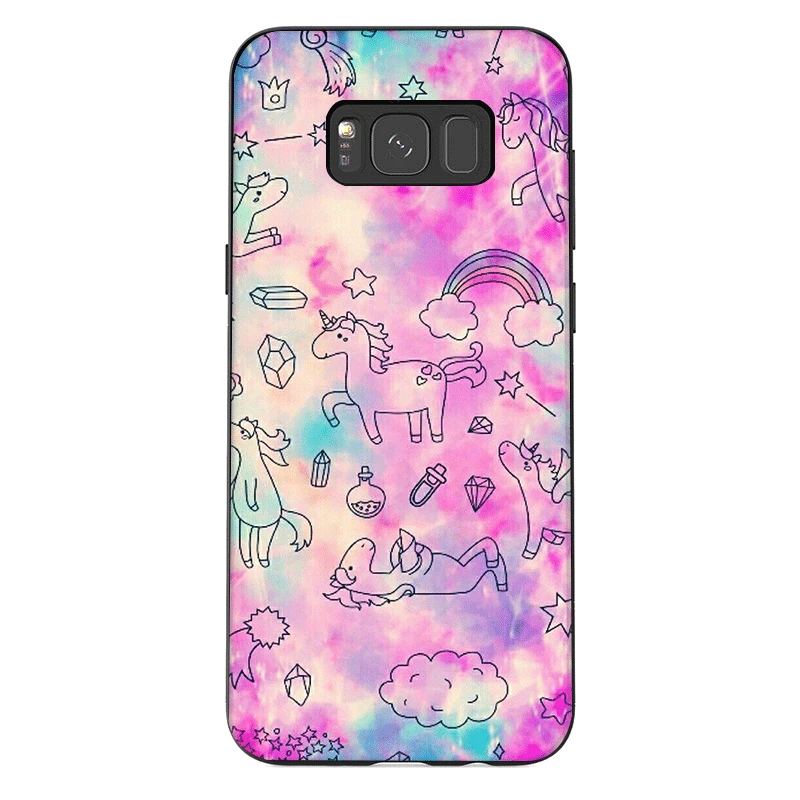 Чехол для телефона Girly Pastel Witch Goth Samsung Note 8 9 10 S S10e S6 S7 Edge S8 S9 Plus чехол из ТПУ |