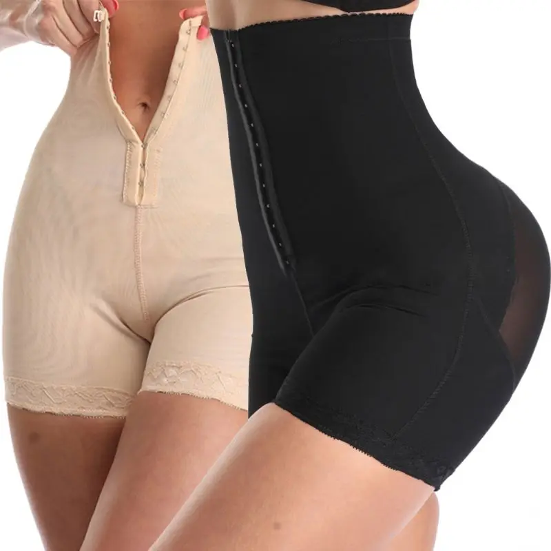 Для женщин бесшовные подтяжка ягодиц Высокая Талия тела Утягивающие трусы с