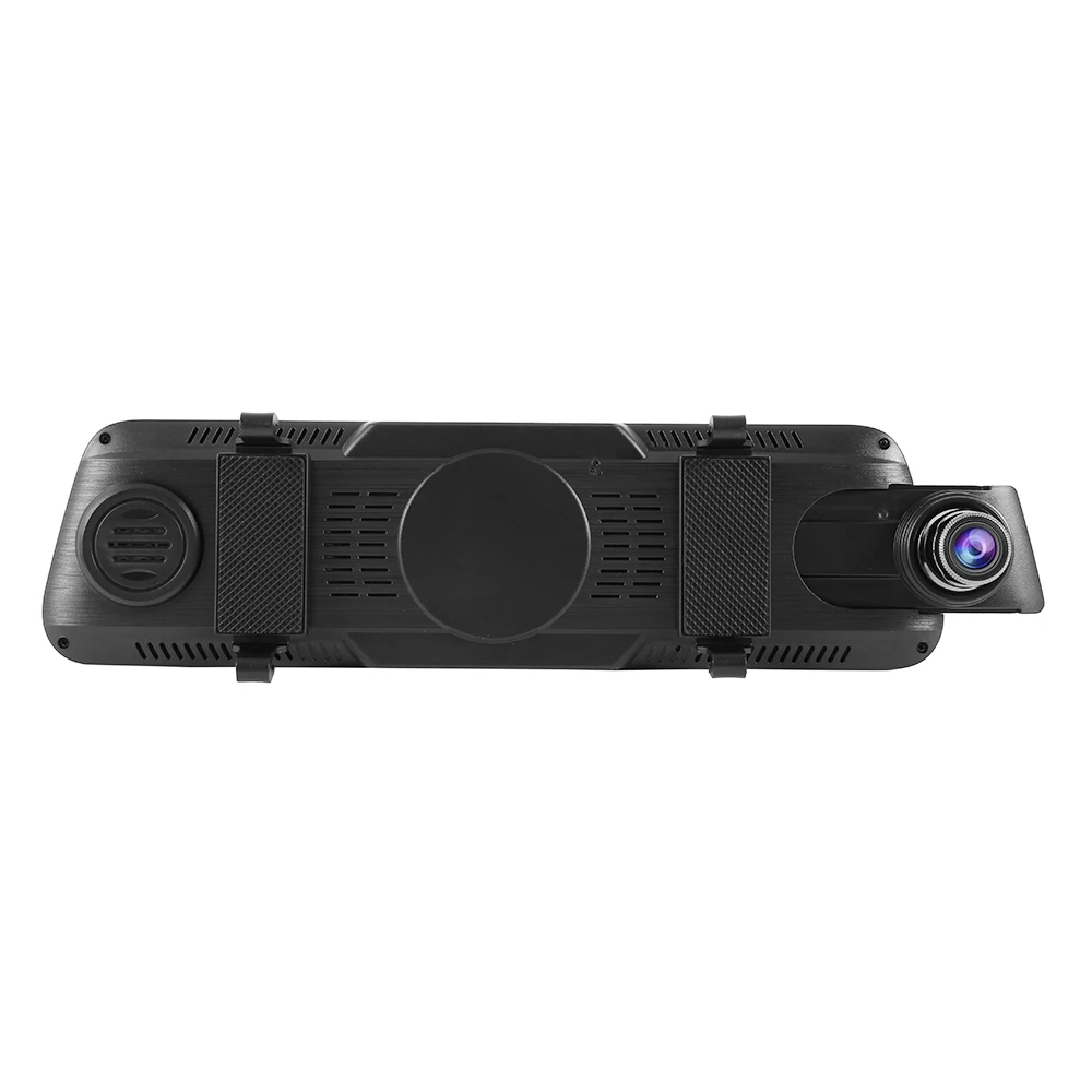 Willkey 1" сенсорный экран 1080P Автомобильный видеорегистратор Dash камера с двойным объективом авто камера видео рекордер зеркало заднего вида с реальной камерой обзора