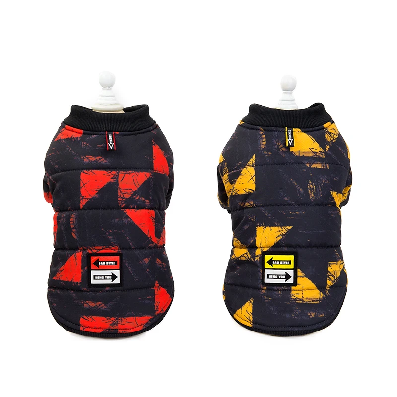 Одежда для домашних животных маленьких средних собак кофты щенков пальто теплая