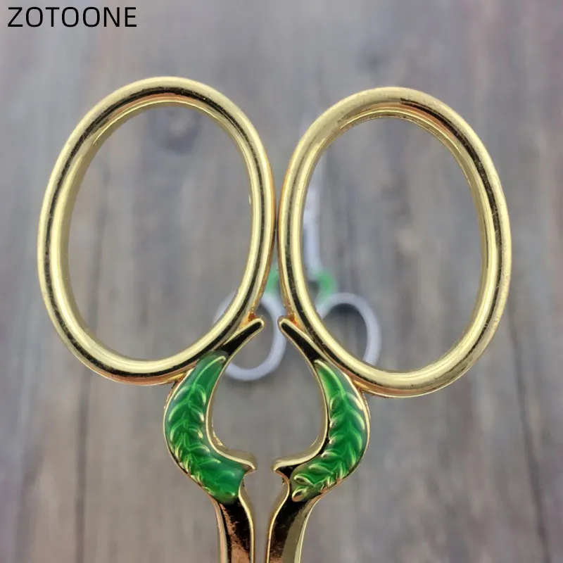 Домашние винтажные ножницы ZOTOONE для рукоделия по ткани портные из нержавеющей