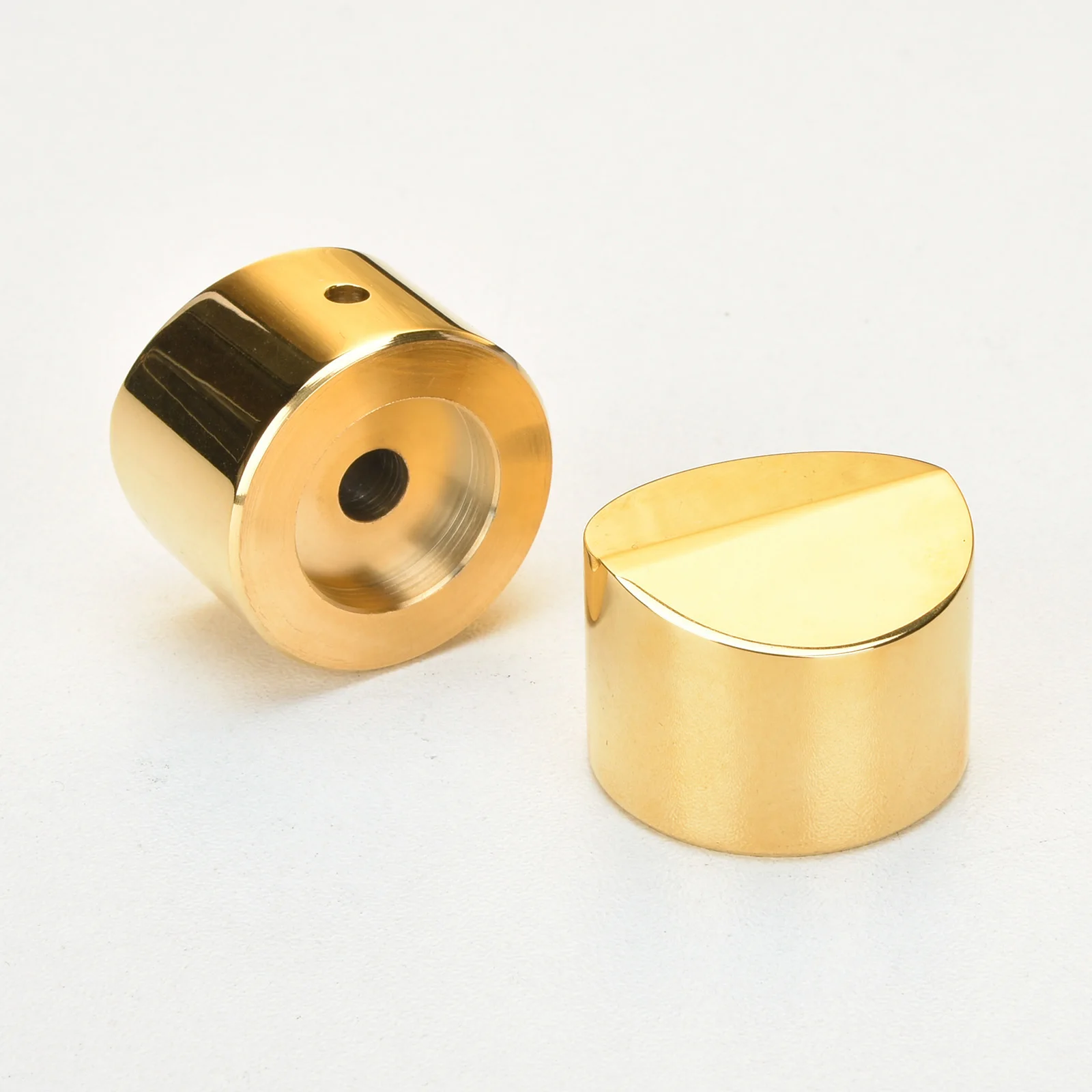

30mm High-gloss Golden Stainless Steel Knob Potentiometer Knob