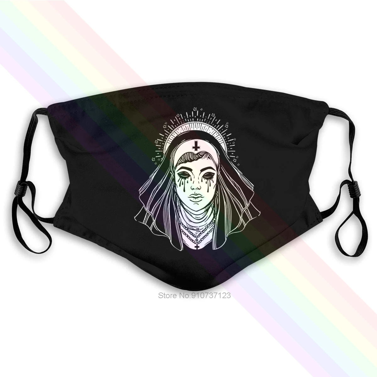 Моющаяся многоразовая маска с фильтрами pm2.5 2 шт.|Мужские маски-балаклавы| |