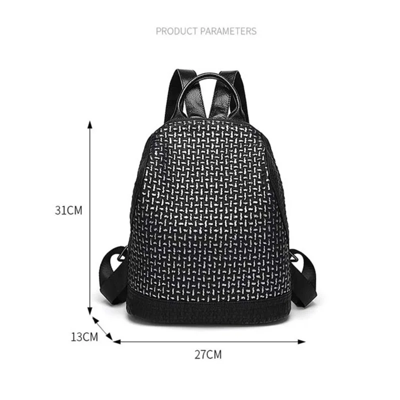 Водонепроницаемый женский рюкзак из натуральной кожи женские роскошные мягкие