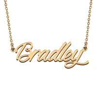 bradley custom name necklace customized pendant choker personalized jewelry gift for women girls friend christmas present