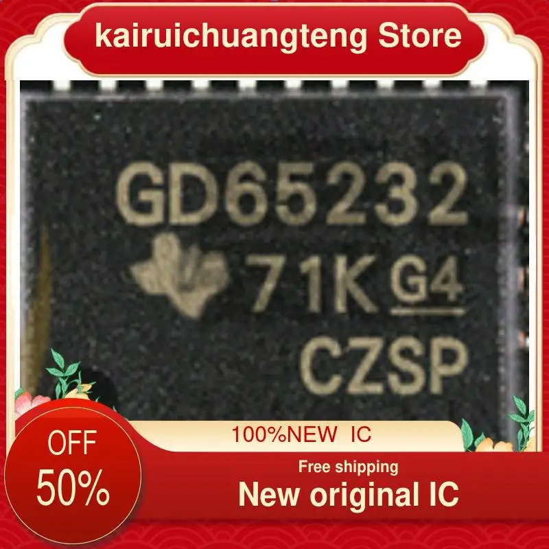 

(1PCS) GD65232PWR GD65232 TSSOP20 RS-232 New original IC