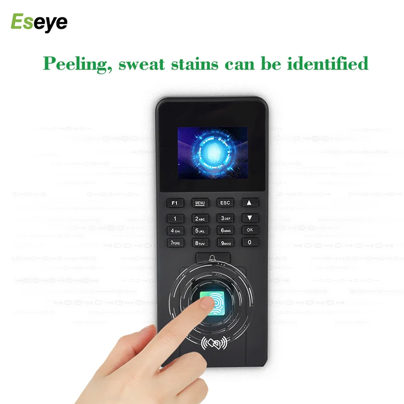 Eseye Biometric Fingerprint Access Control Keypad System RFID Support Password TCP/IP Network USB Office Time Attendance Machine |