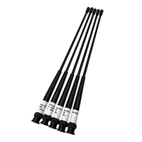 5pc brand new 430 450 mhz frequency black soft rod antenna compatible south leica trimble gps surveying instruments bnc port