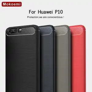 Модный Ударопрочный Мягкий силиконовый чехол Mokoemi 5,1 дюйма для Huawei P10 Plus, чехол для сотового телефона