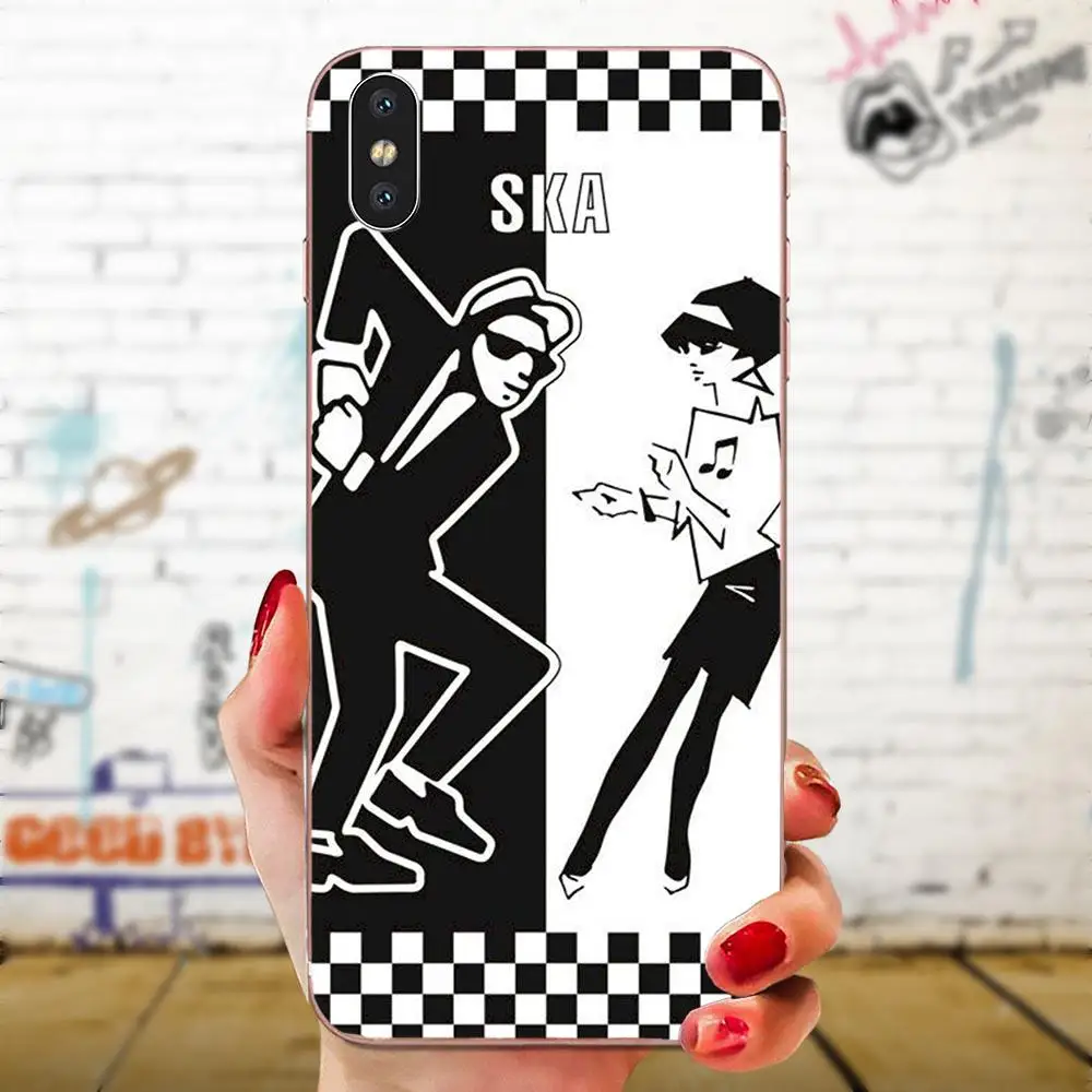 Ska Man Girl Soft TPU Original For Sony Xperia Z Z1 Z2 Z3 Z4 Z5 compact Mini M2 M4 M5 T3 E3 E5 XA XA1 XZ Premium | Мобильные