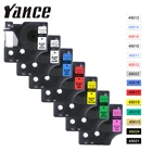 Yance 45013 40913 43613 45018 40918 45016 совместимая 12 мм лента Dymo D1 для производителя Этикеток Dymo LM160 LM280 Dymo PNP принтер для этикеток