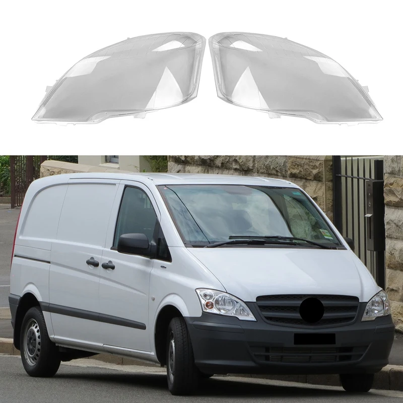 

Для Vito Viano W636 2012-2014 Прозрачный чехол для фары