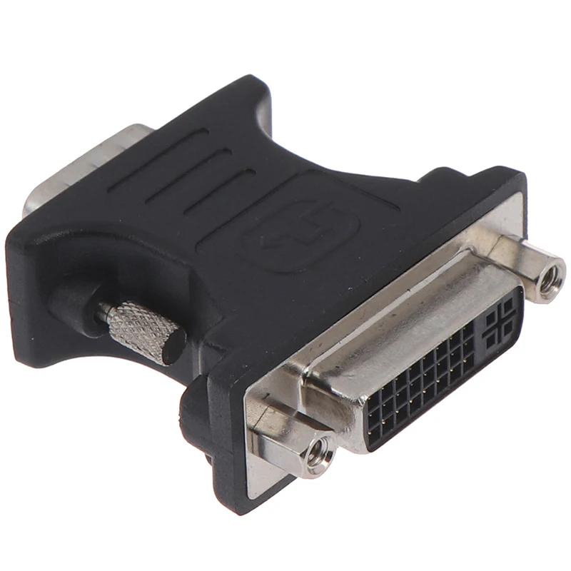 Адаптер-удлинитель кабеля 24 + 5Pin DVI мама-15Pin VGA папа конвертер кабельный разъем для