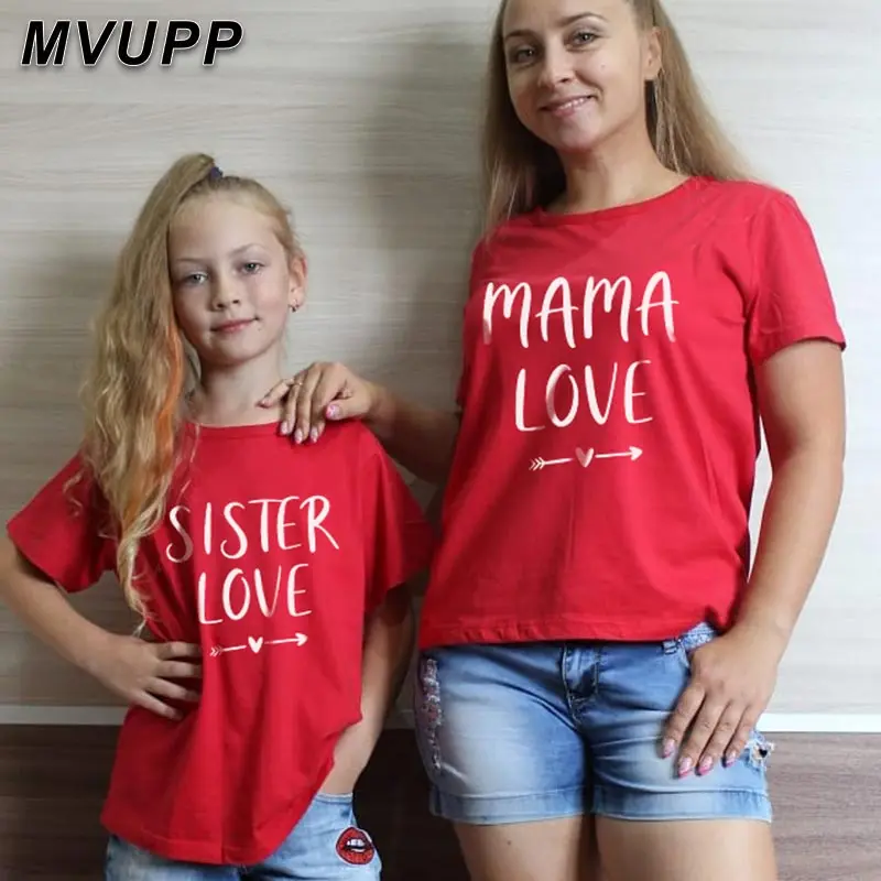 Футболка тренировочные штаны для мамы и дочки одежда всей семьи футболка ребенка
