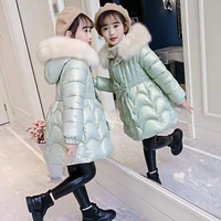 winter girls jacket for girls coat kids hooded warm outerwear coat for girls clothes children jacket 5 6 7 8 9 10 11 12 year