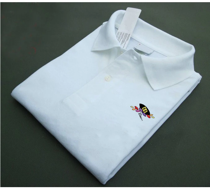 

Summer Men's Pure Color Fashion Printed Polo Shirt Short-sleeved Lapel Polo Shirt, Comfortable and Breathable Sports Polo Shirt