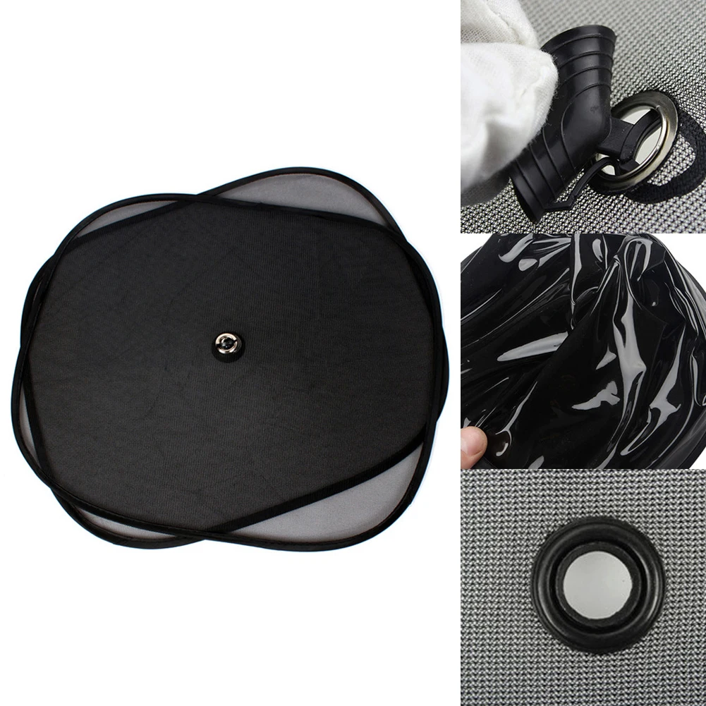 Черный Автомобильный солнцезащитный козырек 2020 44*37 см боковой задний