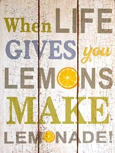 

Декорации, когда жизнь дает вам лимоны, знак Ретро, металлический оловянный настенный знак, знак, новинка, подарок, потертый шик