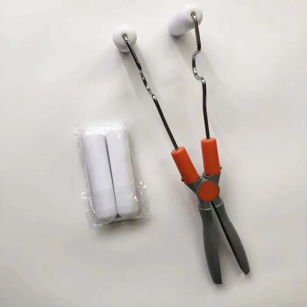 Xglide кисть для краски с двойной головкой Регулируемая краска роликовая щетка